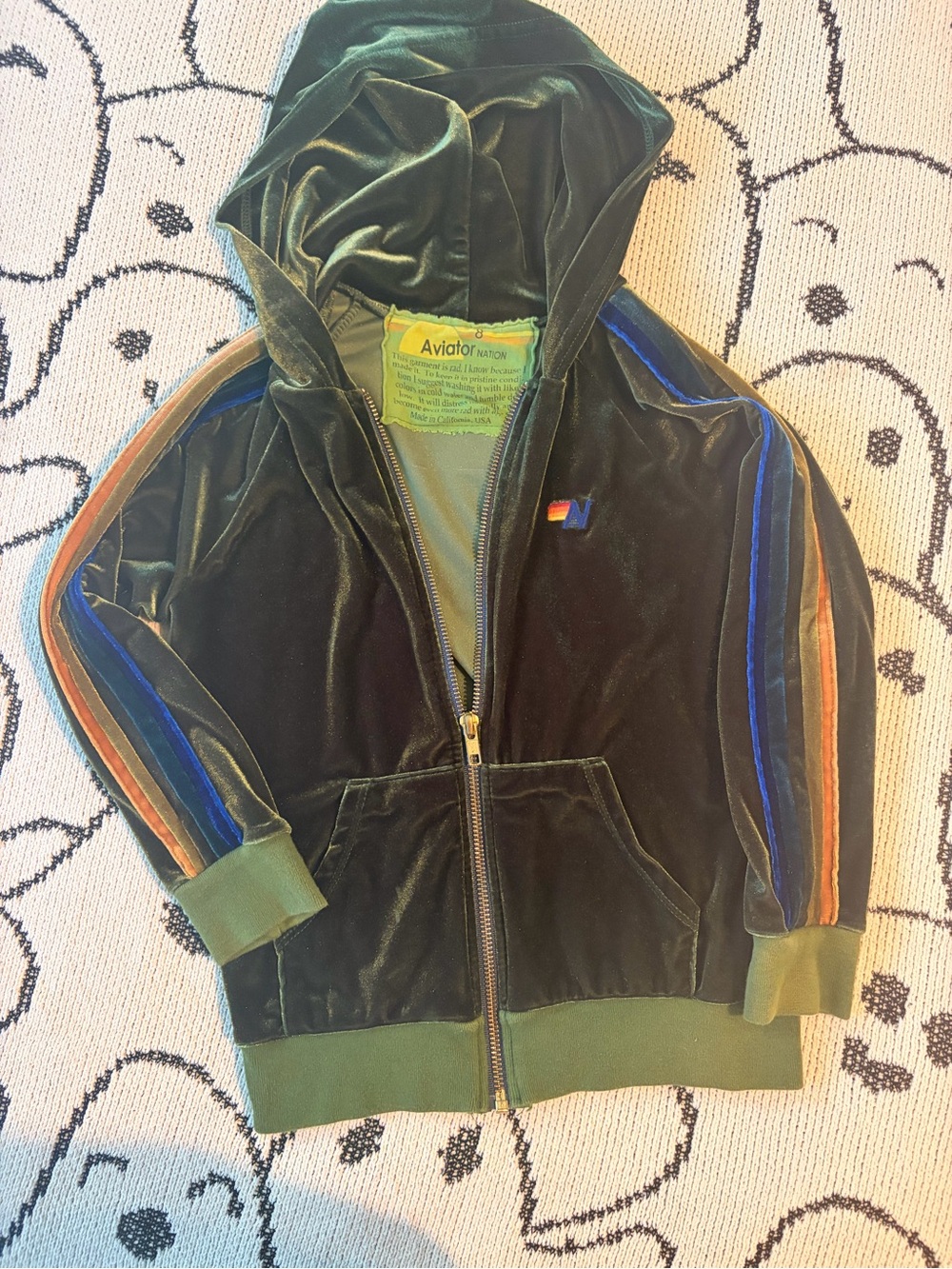 🇺🇸 Aviator Nation jacket kids size 8